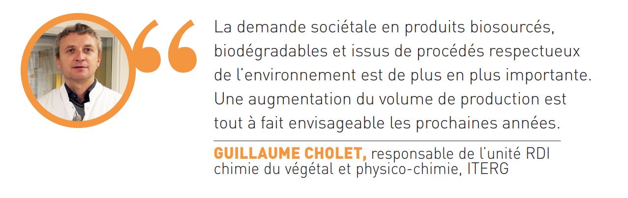 Témoignage Guillaume Cholet gélifiant éco-responsable biosourcé pour la cosmétique