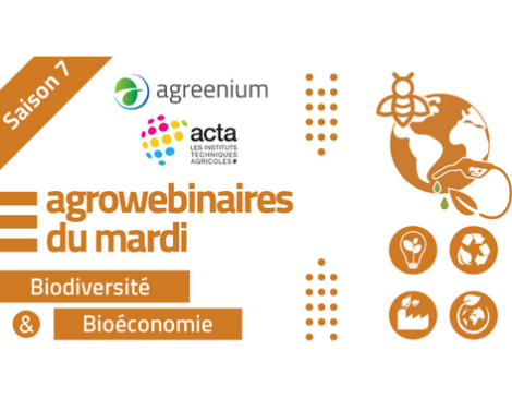 Les Agrowebinaires du mardi : biodiversité et bioéconomie