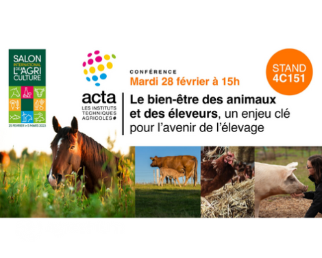 [SIA 2023] Conférence sur le bien-être des animaux et des éleveurs, un enjeu clé pour l’avenir de l’Élevage