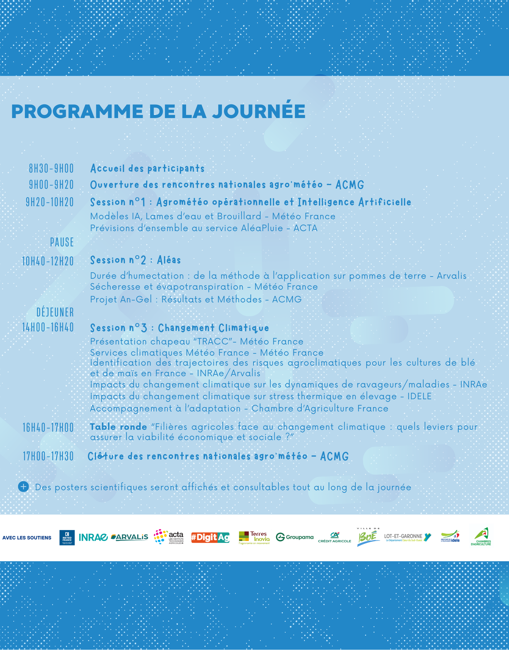 Rencontres Nationales Agro'Météo 2026