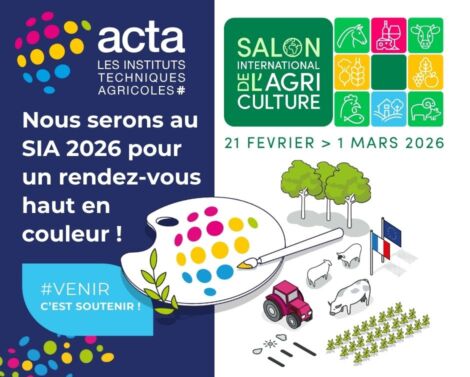 Protégé : Au programme du SIA 2026, l’Acta et les instituts techniques agricoles démontrent la force du lien cultures-élevages